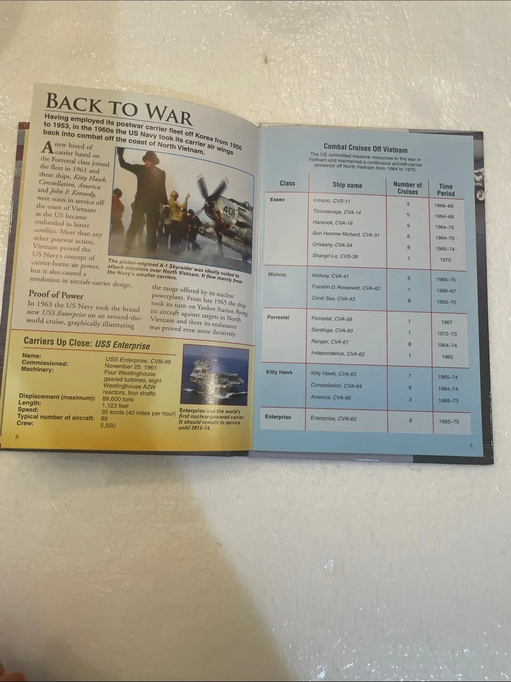 US Navy Carriers DVD and weapons of war hardcover book new